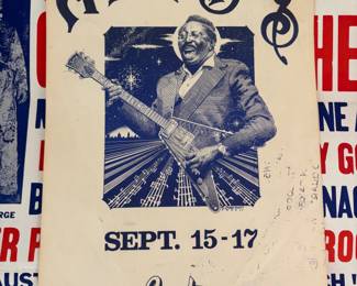 Original Albert King Antones Poster