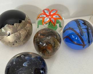 Art Glass Paperweights