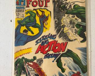 Original Marvel Comic Fantastic Four #71