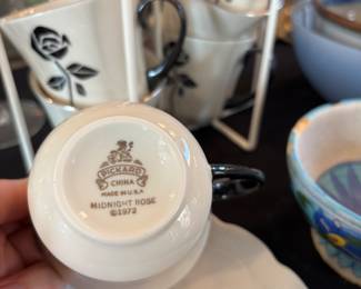 Pickard Midnight Rose China