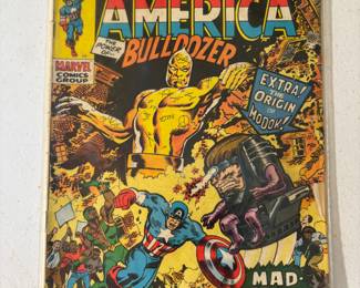 Original Marvel Comic Captain America #133