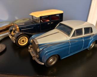 Vintage Tin Friction Cars Japan | Rolls Royce, 1925 Old Timer Limousine