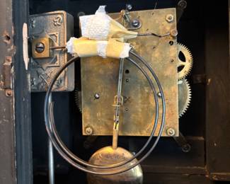 Beautiful Antique Eastlake German Mantle Clock 