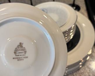 Pickard Midnight Rose China