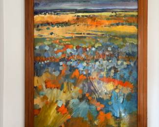 Gorgeous Original Large painting by Australian Artist Ian Trapnell | https://www.iantrapnellart.com/australian-landscapes