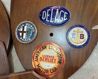 Vintage Bumper Emblems