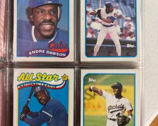 Chicago Cubs Baseball Card Collection