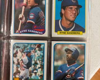 Chicago Cubs Baseball Card Collection