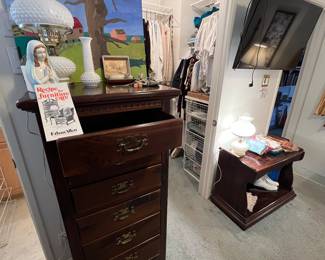 Ethan Allen dressers and side table. 