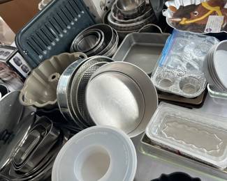 Baking pans, sheets plus 