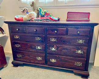 Cherry wood dresser