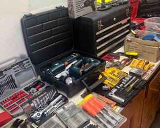 Garage items tools and more