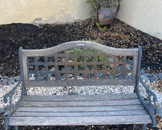 Garden bench