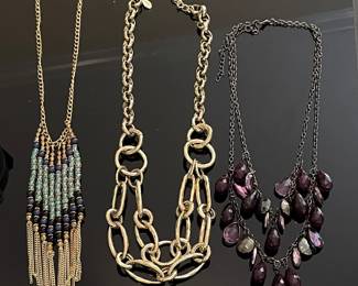 Variety of vintage & modern jewelry: Coro, Napier, Monet, Chico’s, and more