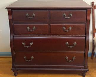 Stanley 6 drawer wood dresser