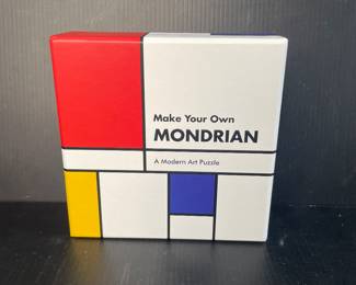 Mondrian modern art puzzle
