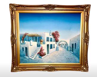 C Benolt original painting