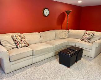 La-z-Boy sleeper sectional sofa