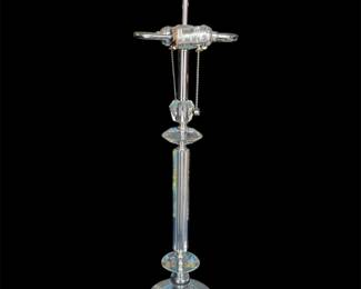 Acrylic clear table lamp