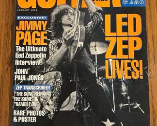 Guitar World Magazine "Led Zep Lives!"