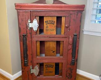 Vintage corner chest