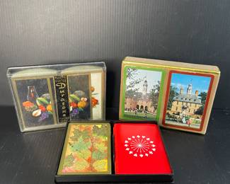 Playing cards vtg