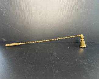Brass candle snuffer