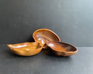 Vtg wooden bowls