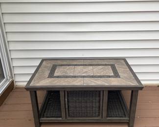 Outdoor coffee table