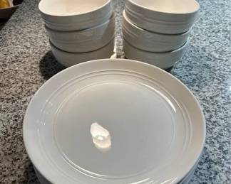 Threshold Westfield Plates and bowls set of 6