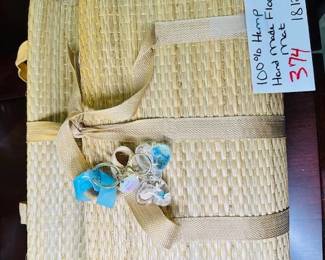 Hemp matt- hand made 