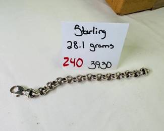 Sterling bracelet 