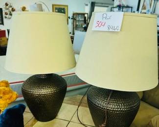 Pair of lamps