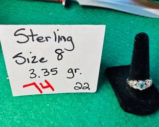 Sterling ring 