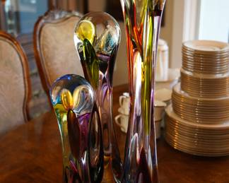 NEW DAY GLASS by ROBERT SCAVUZZO