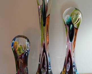NEW DAY GLASS by ROBERT SCAVUZZO