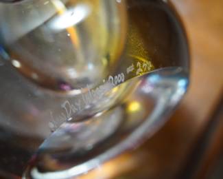 NEW DAY GLASS by ROBERT SCAVUZZO