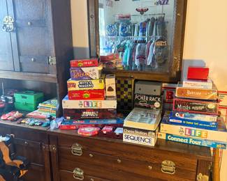 Bedroom furniture and games