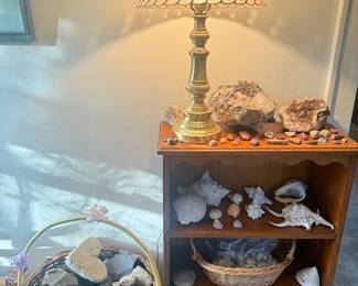 Dragon Stones, Lava rocks, sea shells, gem stones, petrified wood 
