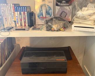 Miscellaneous gaming and vintage Marantz receiver 