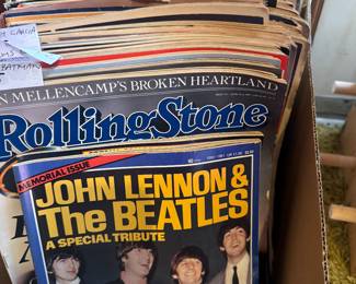Vintage 80s & 90s Rolling Stone Magazines 