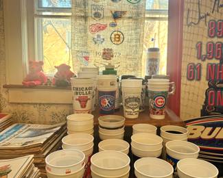 Sports collector cups