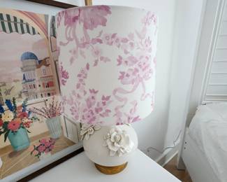 Darling Floral Embellished Lamp 