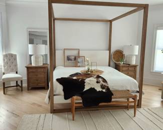 Pottery Barn King Bed