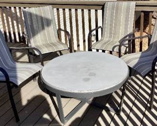 Patio Table and 4 Chairs