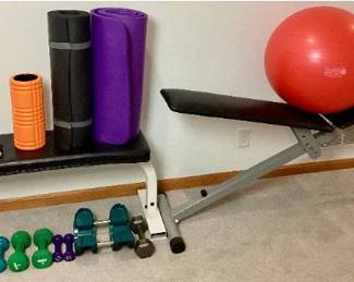 Workout Bundle - Benches and Weights