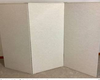 Three Section Room Divider