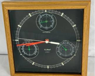 Vintage L.L. Bean Sunbeam Weather Station