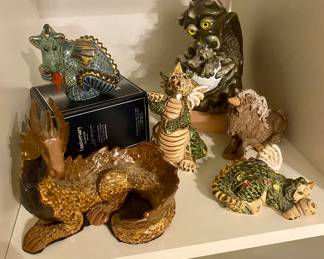 Dragon figurines