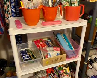 Knitting and crocheting supplies
